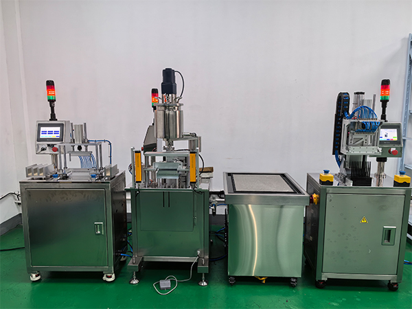 眉笔半自动充填机&脱?；?脱模剂喷涂机